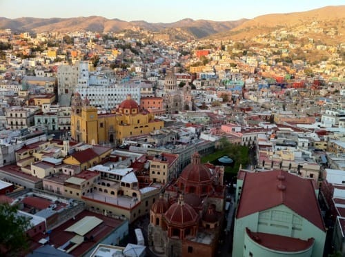 Days 15 and 16: Sunset over Guanajuato